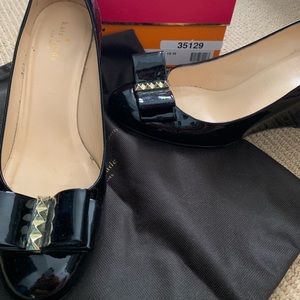 Kate Spade Patent Leather Wedges